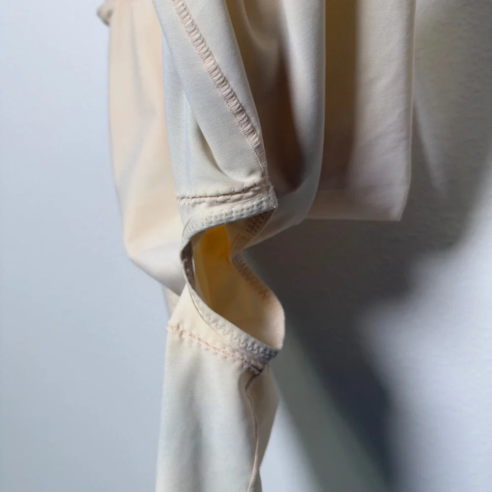 Isavela Women Shapewear XS Beige Post-Surgical Compression Faja Lace Trim